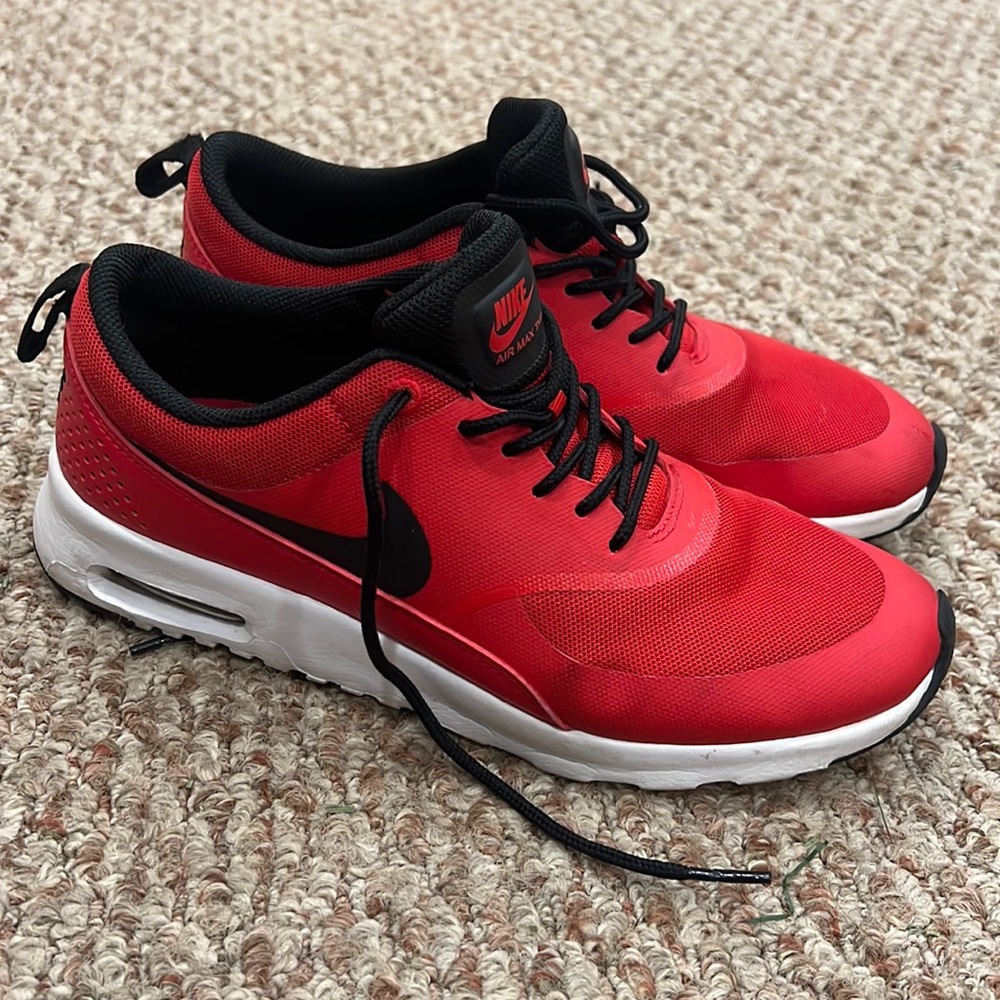 COPY - Red white and black Nike sneakers
